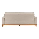 Ver imagem 6 de Sofá Living e Reclinável Jasmin Linho com Pés de Madeira