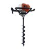 Perfurador de Solo Gasolina 2,5hp 52cc Brocas 10+15cm+ext 1m - 8