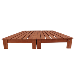 Cama Casal King Oriental Penafort 193x203x25 Imbuia - 3