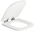 Ver imagem 2 de Assento Poliester Soft Close Antimicrobiano Piano Branco para Vaso Deca