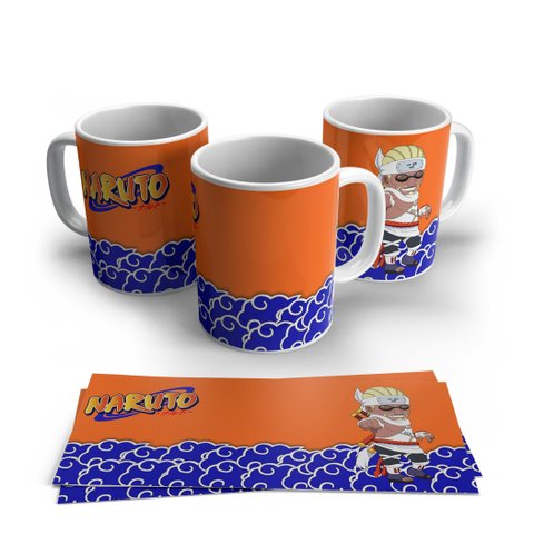 Caneca de Porcelana Naruto Bee Personagens