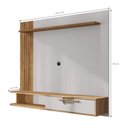 Ver imagem 2 de Painel para TV Domus Prime 65 Polegadas 160cm Cinamomo Off White Bechara Móveis