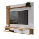 Ver imagem 3 de Painel para TV Domus Prime 65 Polegadas 160cm Cinamomo Off White Bechara Móveis