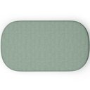 Ver imagem 7 de Kit 02 Puffsdecorativo Orgânico para Living Quarto 100cm Doha W01 Linho Verde Menta - Lyam Decor