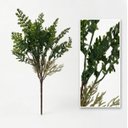 Ver imagem 5 de Kit 8 Folhas de Samambaia Artificial 35cm Mini Buquê com Aspecto Natural para Decoração