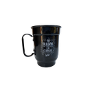 Ver imagem 2 de Canecas (2) Preta Chopp Cerveja Aluminio 600 Ml Churrasco Utensilios do Chef