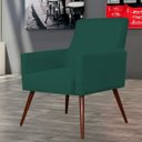 Ver imagem 3 de Kit 2 Poltronas Decorativas para e Recepção Maria Pés Palito Verde Musgo - Lyam Decor