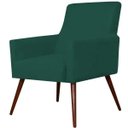 Ver imagem 2 de Kit 2 Poltronas Decorativas para e Recepção Maria Pés Palito Verde Musgo - Lyam Decor