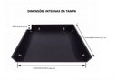 Ver imagem 3 de Tampa para Cooktop 4 Bocas 4 Lados Fechados MDF Preto