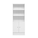 Ver imagem 2 de Armário Organizador Gamer 2 Portas Qmovi Branco