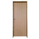 Ver imagem 3 de Kit Porta de Madeira Lisa Angelim 210x82cm Batente 11cm Uniportas Abertura Esquerda Marrom