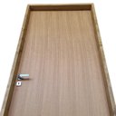 Ver mais imagens de Kit Porta de Madeira Lisa Angelim 210x82cm Batente 11cm Uniportas Abertura Esquerda Marrom