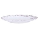 Ver imagem 3 de Jogo 12 Pratos Rasos de Jantar em Porcelana 25cm Tramontina Fogli Mesa Posta Restaurante Buffet
