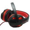 Headset Gamer Fone Ouvido com Microfone USB P2 LED Pc Ps4 Celular Jogos Knup Kp-396 Preto Vermelho - 3