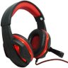 Headset Gamer Fone Ouvido com Microfone USB P2 LED Pc Ps4 Celular Jogos Knup Kp-396 Preto Vermelho - 2