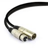 Cabo de Microfone Balanceado Xlr Macho para Xlr Femea Santo Angelo - 50 Cm - 1