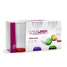 Conjunto Com 12 Copos New Luxor De Vidro com fundo Colorido 300 Ml - 2