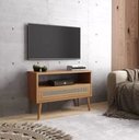Ver imagem 1 de Rack 90cm 1P com Tela - Freijo - TB334