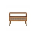 Ver imagem 2 de Rack 90cm 1P com Tela - Freijo - TB334
