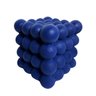 Escultura Decor Abstrata em Resina Bubble Blue Smith Co - 2