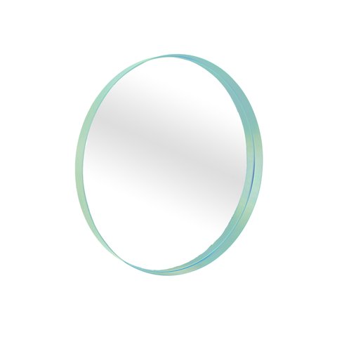 Espelho Decorativo Round Interno Verde 60 cm Redondo