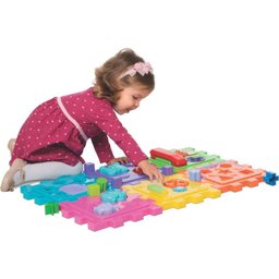 Brinquedo Educativo Cubo Didatico Grande 2 Em 1 Merco Toys - 2