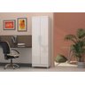 Armário Multiuso Fit Branco 2 Portas Sapateira / Lavanderia 1,90 Altura - E. E. Móveis - 2