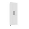 Armário Multiuso Fit Branco 2 Portas Sapateira / Lavanderia 1,90 Altura - E. E. Móveis - 1