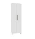 Ver imagem 1 de Armário Multiuso Fit Branco 2 Portas Sapateira / Lavanderia 1,90 Altura - E. E. Móveis