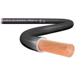 Cabo Flexível 16mm 15 Metros 450v/750v Sil Cabo Flex 16 Mm Preto - 1