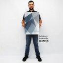 Ver imagem 2 de Quadro Decorativo em Canvas Abstrato Elementos Geométricos - Moldura Preta - 60 x 40cm