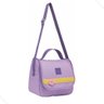 Kit Mochila de Rodinhas Juvenil Lancheira Térmica + Estojo:roxo - 3