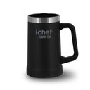 Ver imagem 1 de Caneca Térmica para Chopp com Tampa Smart Cup Ichef 710 ml | Preto