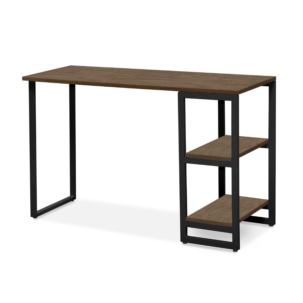 Mesa De Aço Com 2 Prateleiras 120 Cm Estilo Industrial - 2