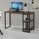 Ver imagem 1 de Mesa De Aço Com 2 Prateleiras 120 Cm Estilo Industrial