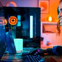 Ver imagem 4 de Luminária de Mesa Taschibra Atmosphere Rgb Led Usb Recarregável