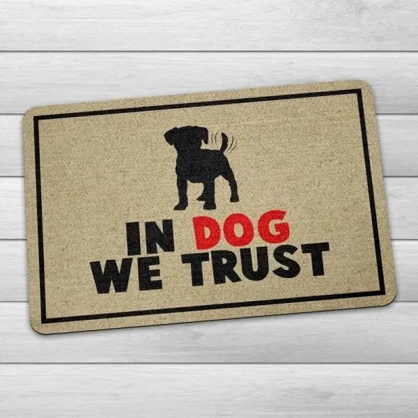 Capacho Ecológico In Dog We Trust - 1