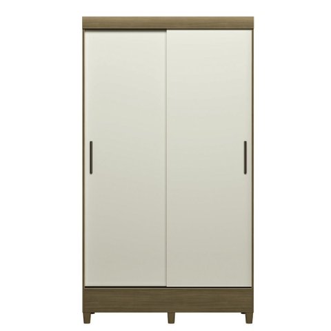 Roupeiro Fit 02 Portas Correr c/Pes Santos Andira