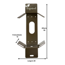 Ver imagem 2 de Suporte de Mangueira para Jardim Popsteel. Suporte de Mangueira de Parede Reforçados em Aço.