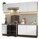 Ver imagem 3 de Armário de Cozinha Completa 240cm Rustic/Branco Glamy Madesa 10