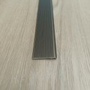 Ver imagem 3 de Perfil Arremate Standard Alumínio Fumê - 3 Metros