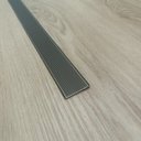 Ver imagem 5 de Perfil Arremate Standard Alumínio Fumê - 3 Metros