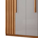 Ver mais imagens de Guarda Roupa Casal Roma Mdf 6 Portas e 2 Gavetas
