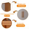 Guarda Roupa Casal Roma Mdf 6 Portas e 2 Gavetas - 6