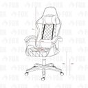 Ver imagem 5 de Cadeira Gamer Fox Racer Vulpes Wz-318