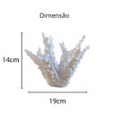 Ver imagem 4 de Estatueta Coral Belize 14 cm - Decoração Para Sala E Quarto - Toque 3D:Branco