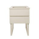 Ver imagem 6 de Mesa de Cabeceira Lateral Penteadeira Off White Laca