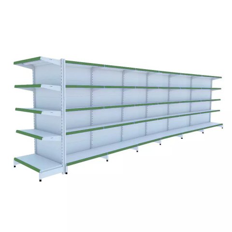Gondola Centro 170 Fit Ate 6 Metros 1 Ponta Branco 65b Pe Verde