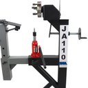 Ver imagem 5 de Desempenador de Rodas Automotivas JA110 com 2 Flanges Estrutura Reforcada Preto 115kg