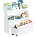 Ver imagem 1 de Organizador Livreiro com Baú Enrico 100% Mdf (livros Caixa)